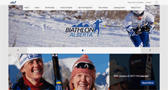 Desktop Screenshot of biathlon.ca