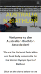 Mobile Screenshot of biathlon.asn.au