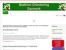 Tablet Screenshot of biathlon.dk